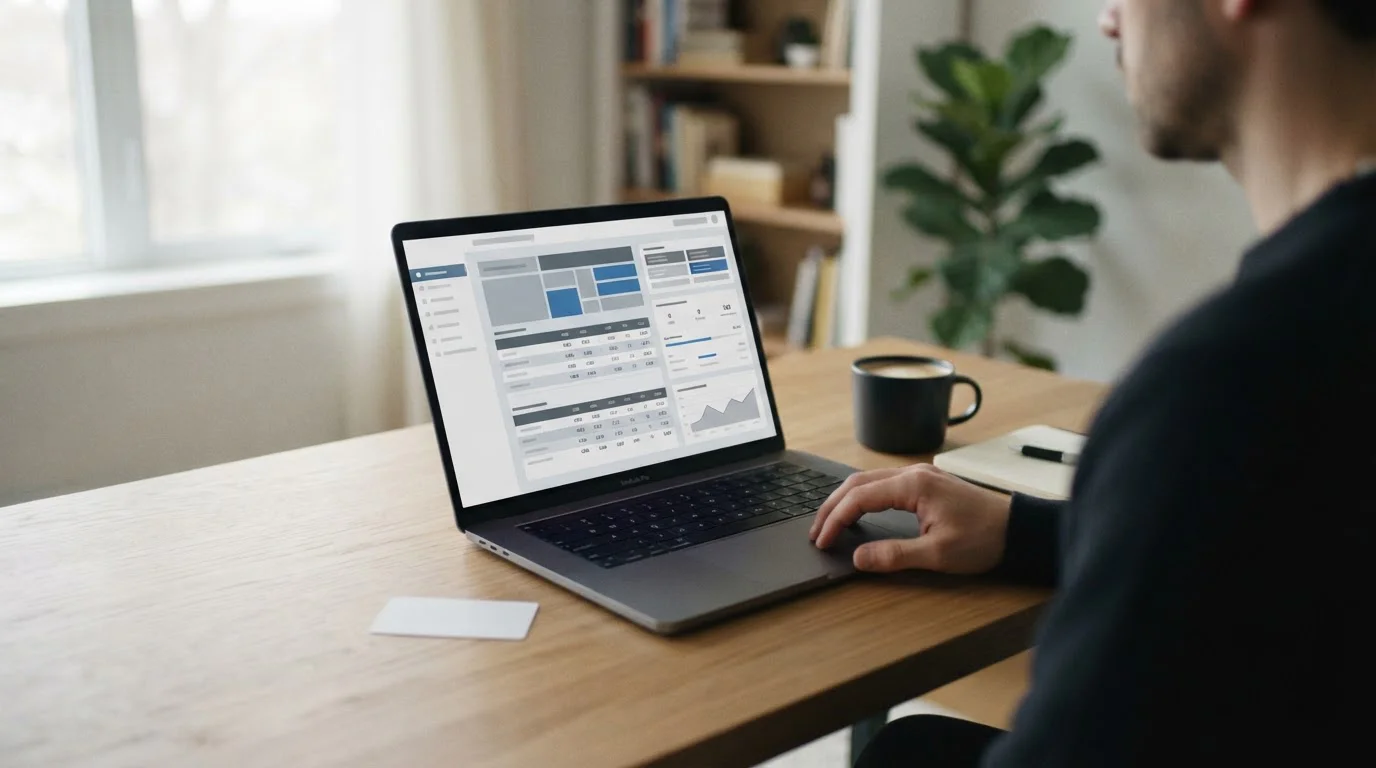 Arbeitsplatz mit Laptop und Prepaid-Zahlungsmittel für Online-Sportwetten