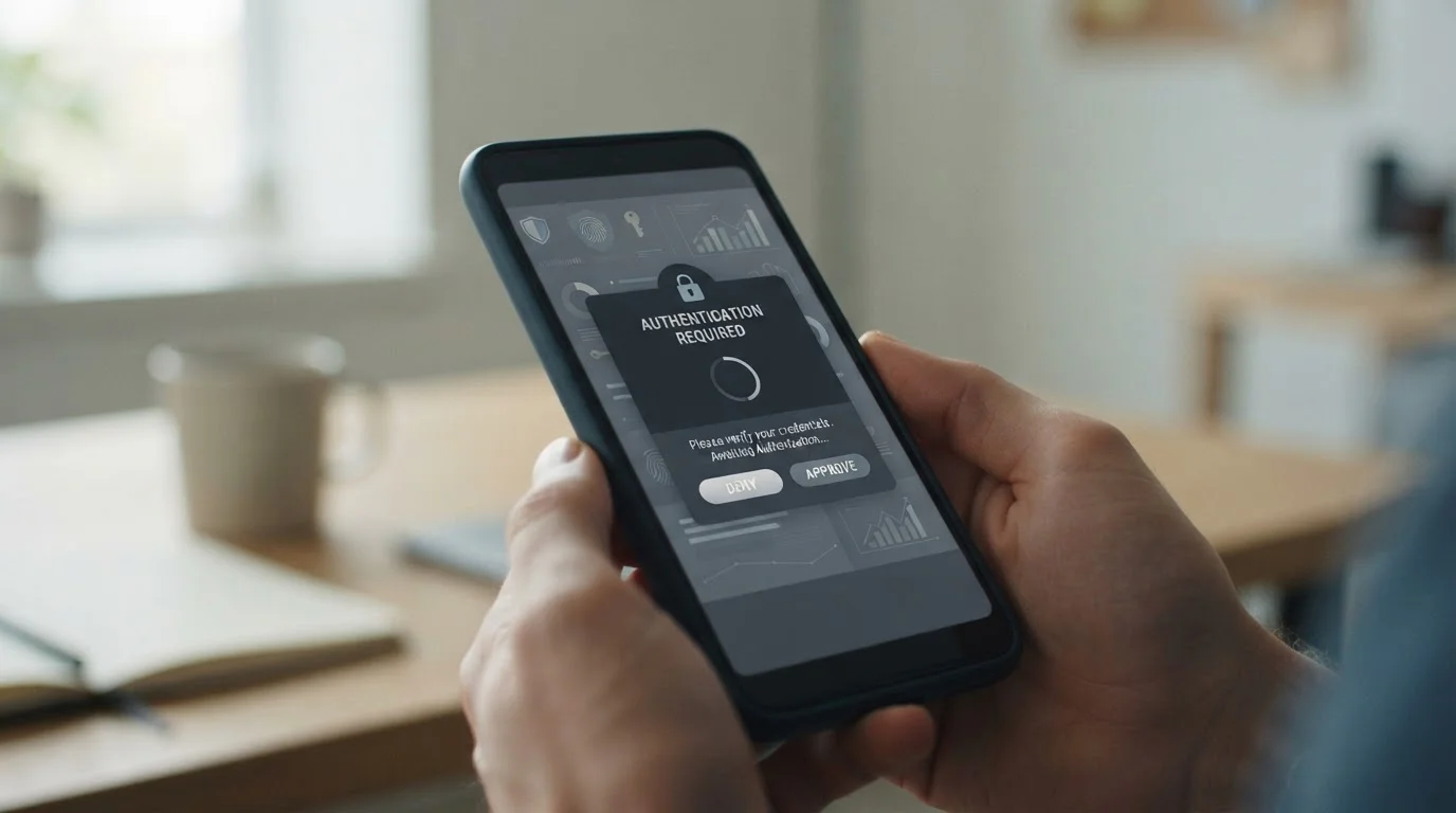 Android-Smartphone zeigt Installationsoptionen zwischen offiziellem Store und direktem APK-Download